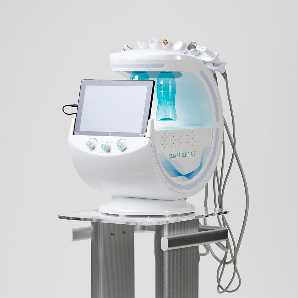 7 in 1 Hydro Beauty Facial Smart Ice Blue Machine Portable H2o2 Hydra Hidra Aqua Peel Hydrodermabrasion Facial Machine
