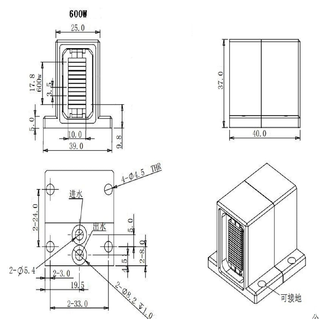 DVS LST LAS LSR Diode Laser Stack Bars for Diode Laser Hair Removal Machine Handle Repair DVS - 3123AS DVS - 1012AI DVS - 1006BAI