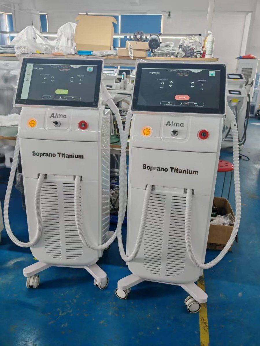 Ice Platinum Titanium Diode Laser Hair Removal Machine 1200W High Power 808nm/755nm/1064nm for Beauty Salon