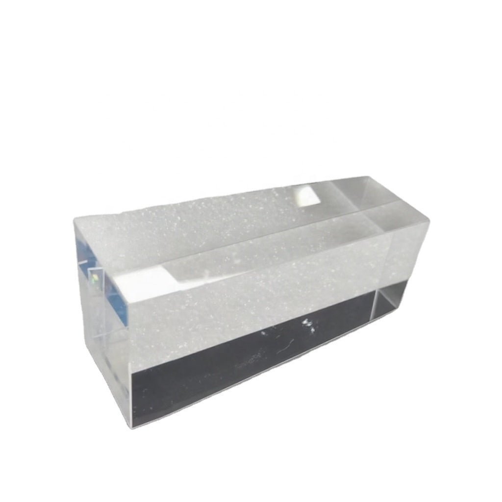Manufacturer Customized Four Sided Light Guide Rod Optical Glass Prism Cone Processing Light Guide Rod square Lens