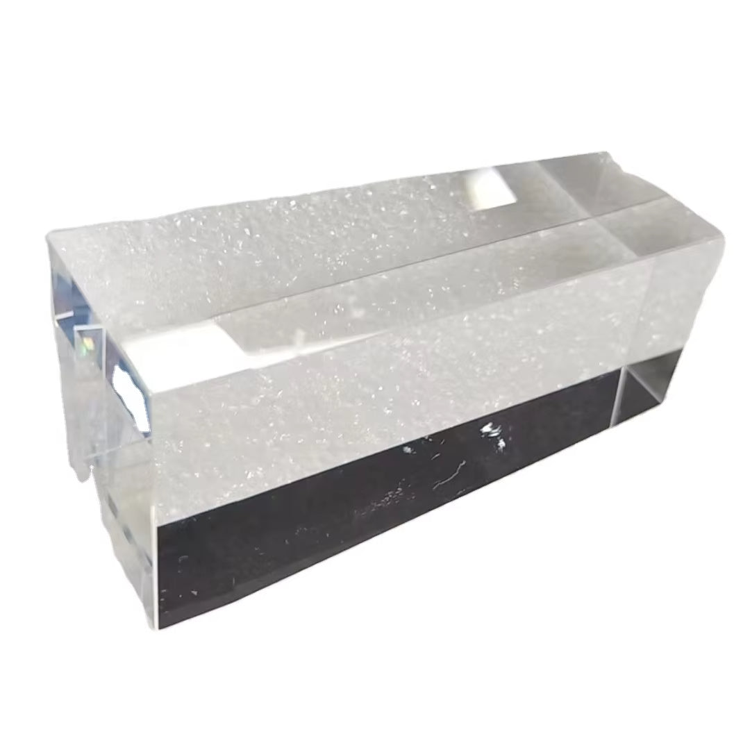Manufacturer Customized Four Sided Light Guide Rod Optical Glass Prism Cone Processing Light Guide Rod square Lens