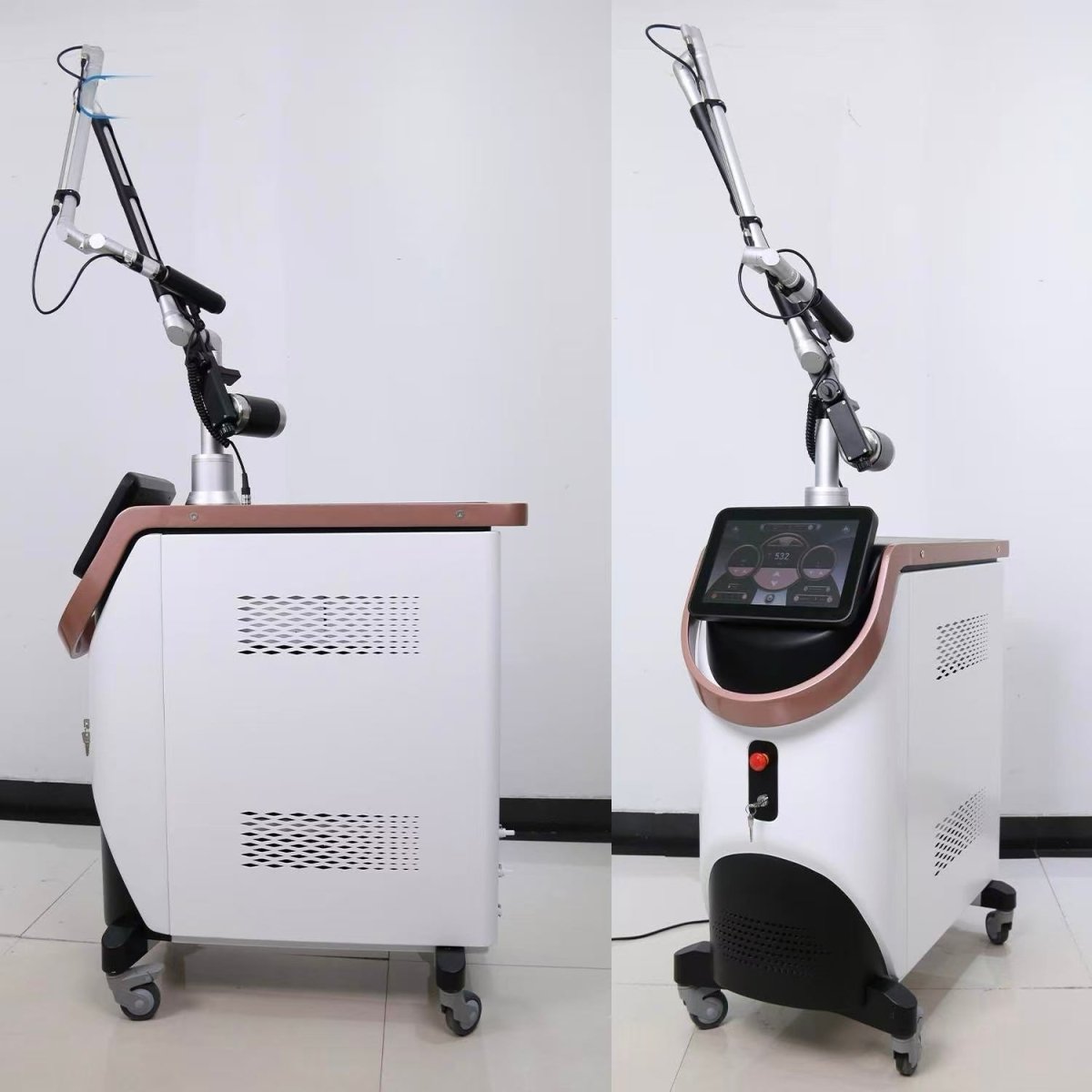 Pico Laser Eyebrow Tattoo Removal Machine, Picosecond Laser Device for Permanent Makeup Removal and Skin Rejuvenation