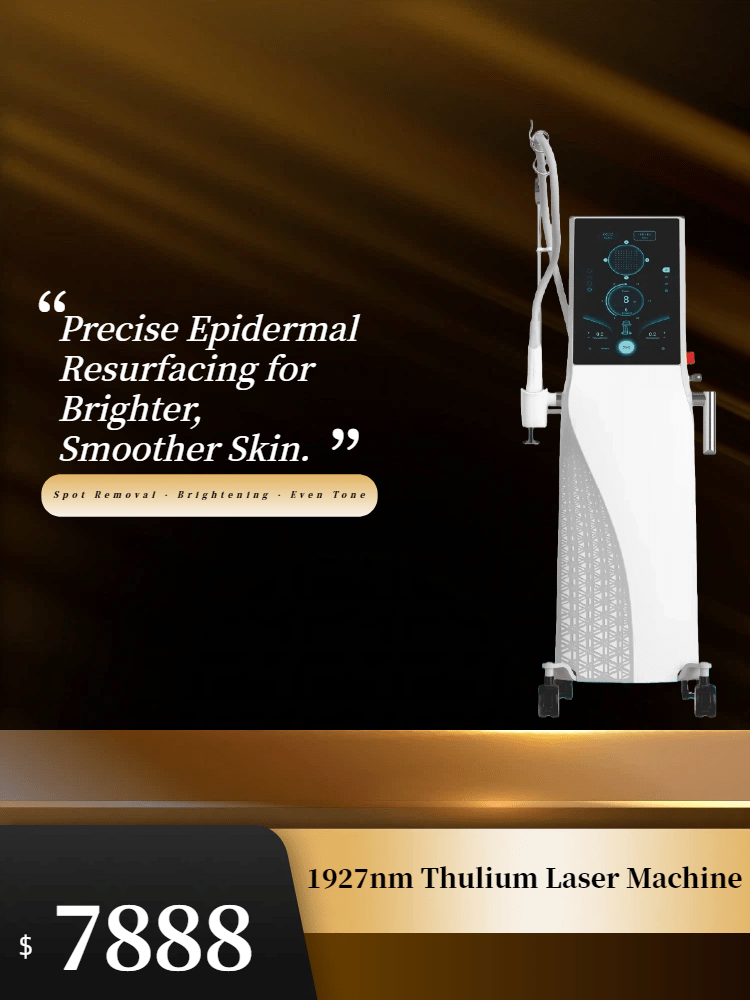 Professional 1927nm Thulium Fractional Laser for Pigmentation, Skin Whitening, Spot Removal & Rejuvenation