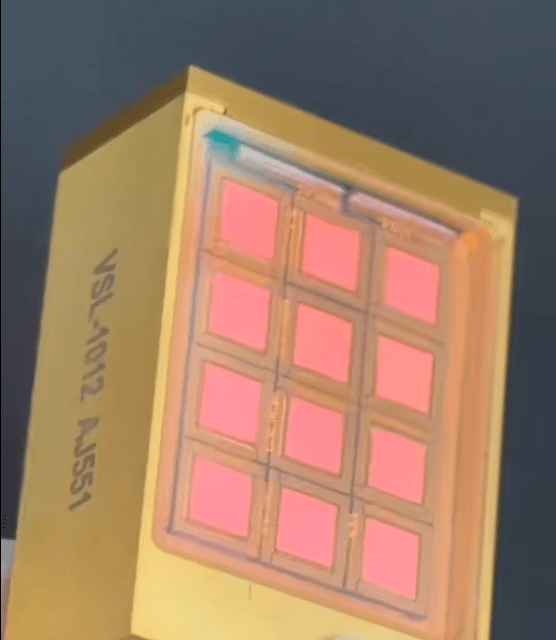 12 - Bar 780W 808nm Leaflife VCSEL Holonyak LED Powerful Laser Power Module Diode Laser US Coherent Chip Bar Imported