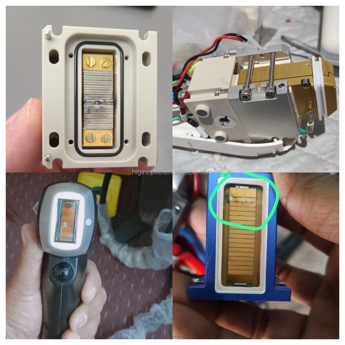 Custom Power Wavelength Laser 5 - 15 Bar Macro Channel Diode Laser Stack Easy - to - Operate Used Hair Removal Handle Replacement