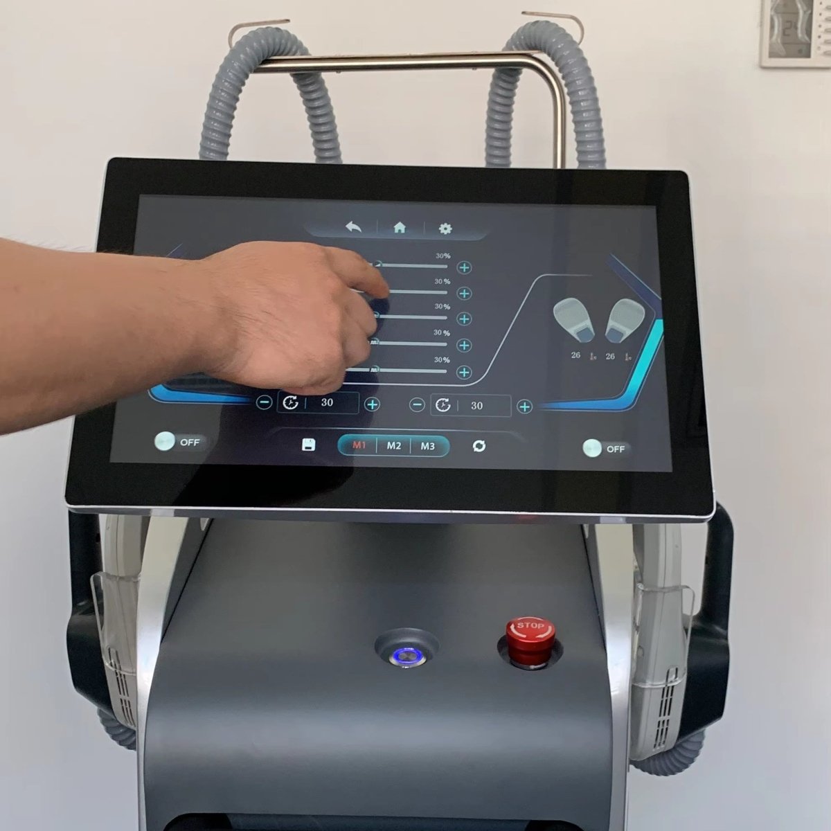 EMS 800W - 2000W Diode Laser Hair Removal Machine Triple Waves Ice 808nm Platinum Titanium with NDYAG Laser for Skin Treatment