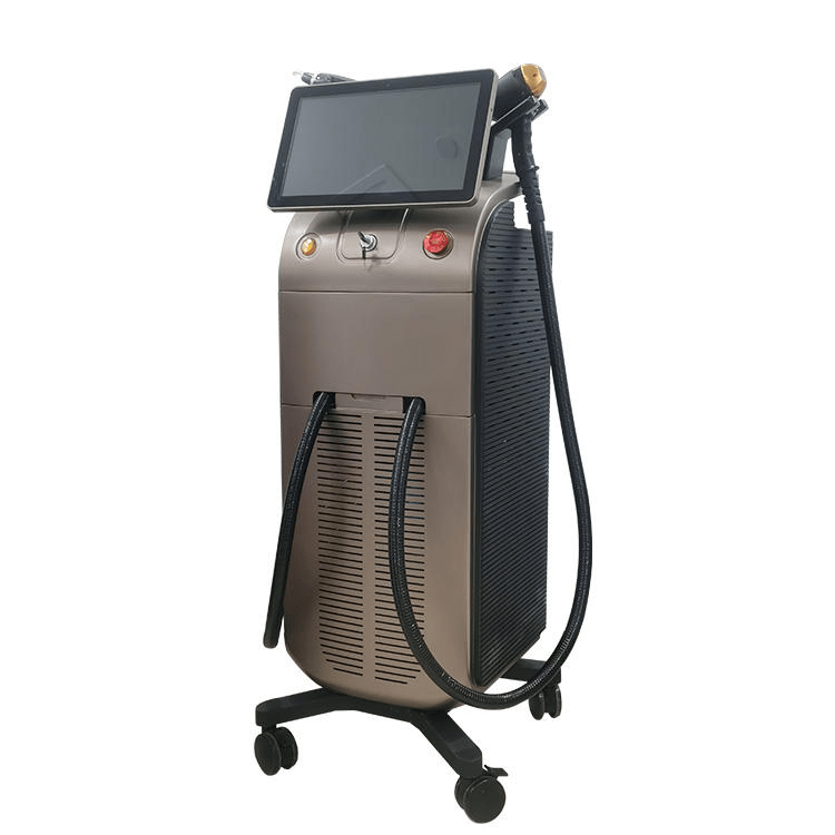 Ice Platinum Titanium Diode Laser Hair Removal Machine 1200W High Power 808nm/755nm/1064nm for Beauty Salon