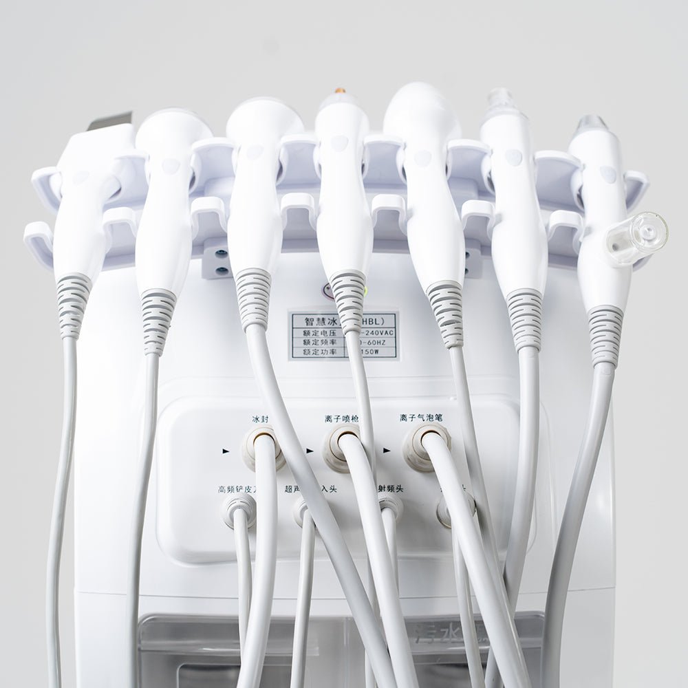 Newest Smart Ice Blue 7 in 1 Water Hidra Oxygen Diamond Dermabrasion Facial Machine With Skin Analysis